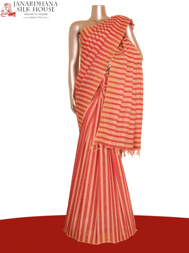 Handloom Pure Tussar Silk Saree